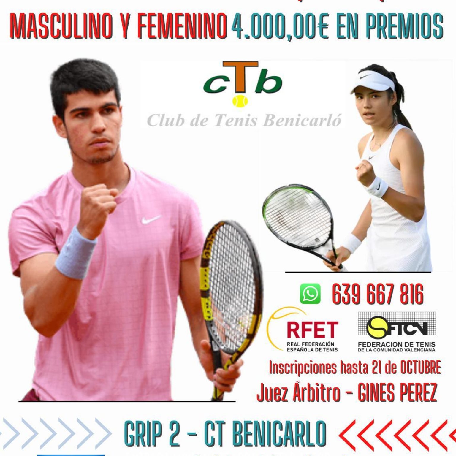 Open Nacional Club de Tenis Benicarló Federación de Tenis de la